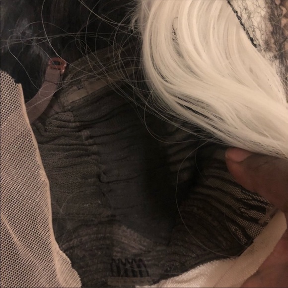 ?De\'je Ville? Two-TONE LACE FRONT HALLOWEEN WIG main image 7